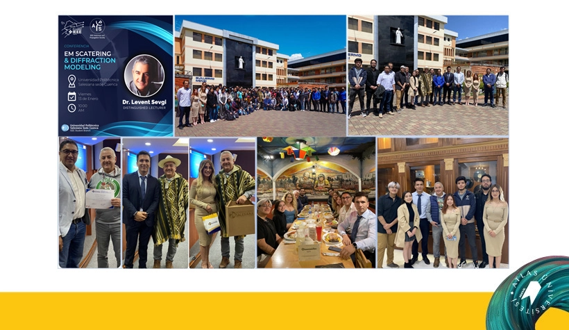 Prof. Dr. Levent Sevgi has completed the Equator Leg of his 3-week South America Tour.