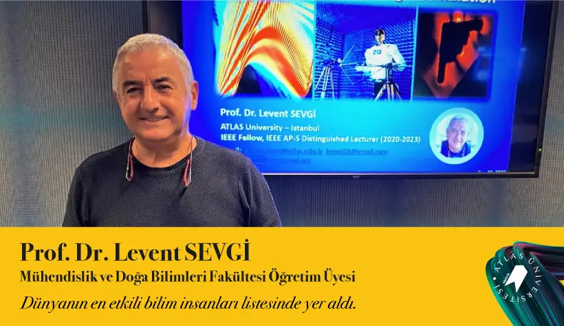 Prof. DR. Levent Sevgi En Etkili Bilim İnsanları Listesinde