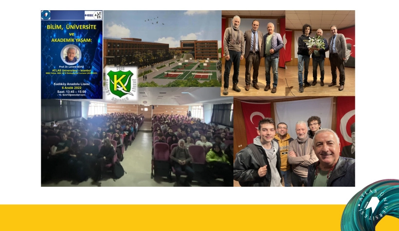 Prof. Dr. Levent Sevgi Continues to Meet with High School Students